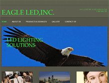 Tablet Screenshot of eagleledinc.com